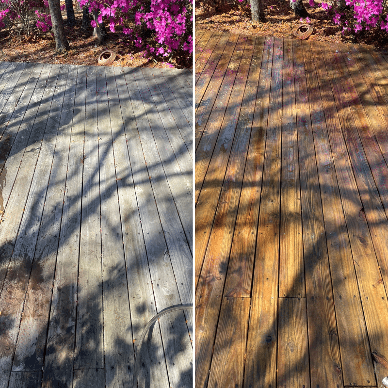 Deck Pressure Washing Wilmington NC